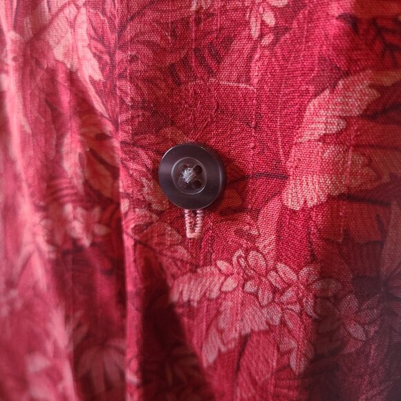 Men's Tommy Bahama S/S button front shirt L - 100% Silk - SC - Southern Cal - Picture 4 of 13